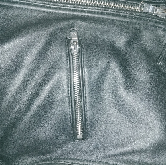 Michael Kors Leather Jacket - Picture 2 of 8